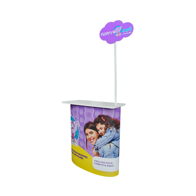 Display de balcão personalizado, projeto 10